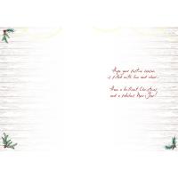 Special Friend Softly Drawn Me to You Bear Christmas Card Extra Image 1 Preview